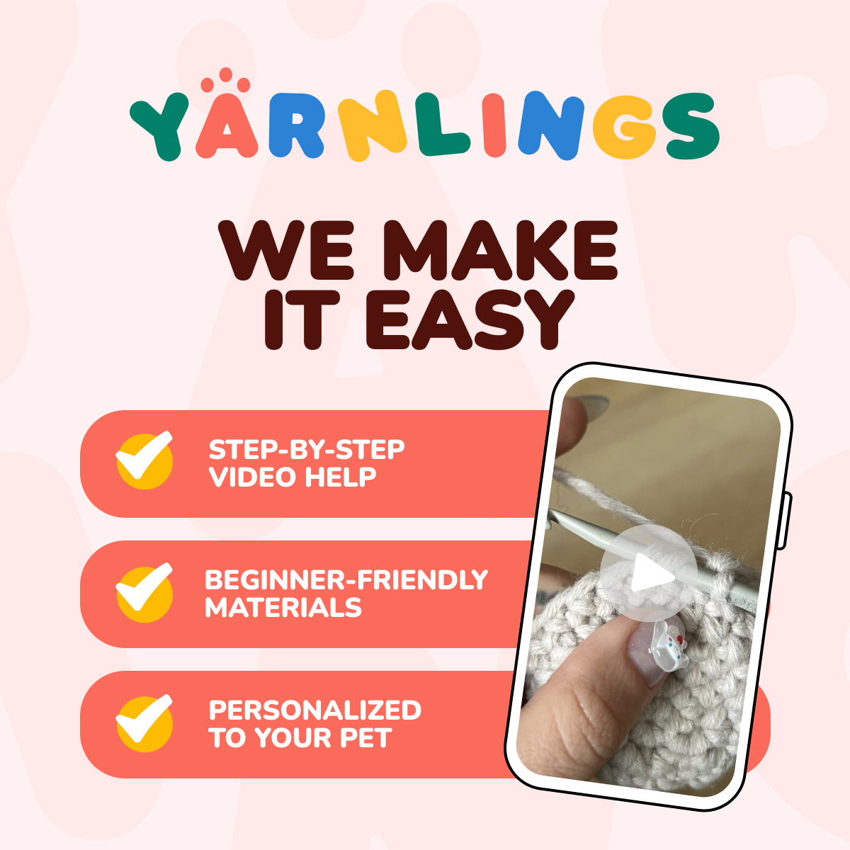 Personalized Pet Crochet Kit